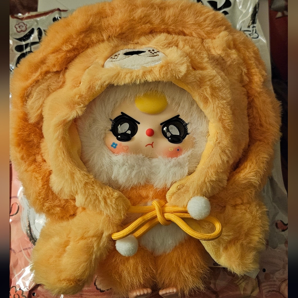 Baby Three‎ I'm Not A Warrior Special Crying Eyes - NIB - Cute Lion Warrior